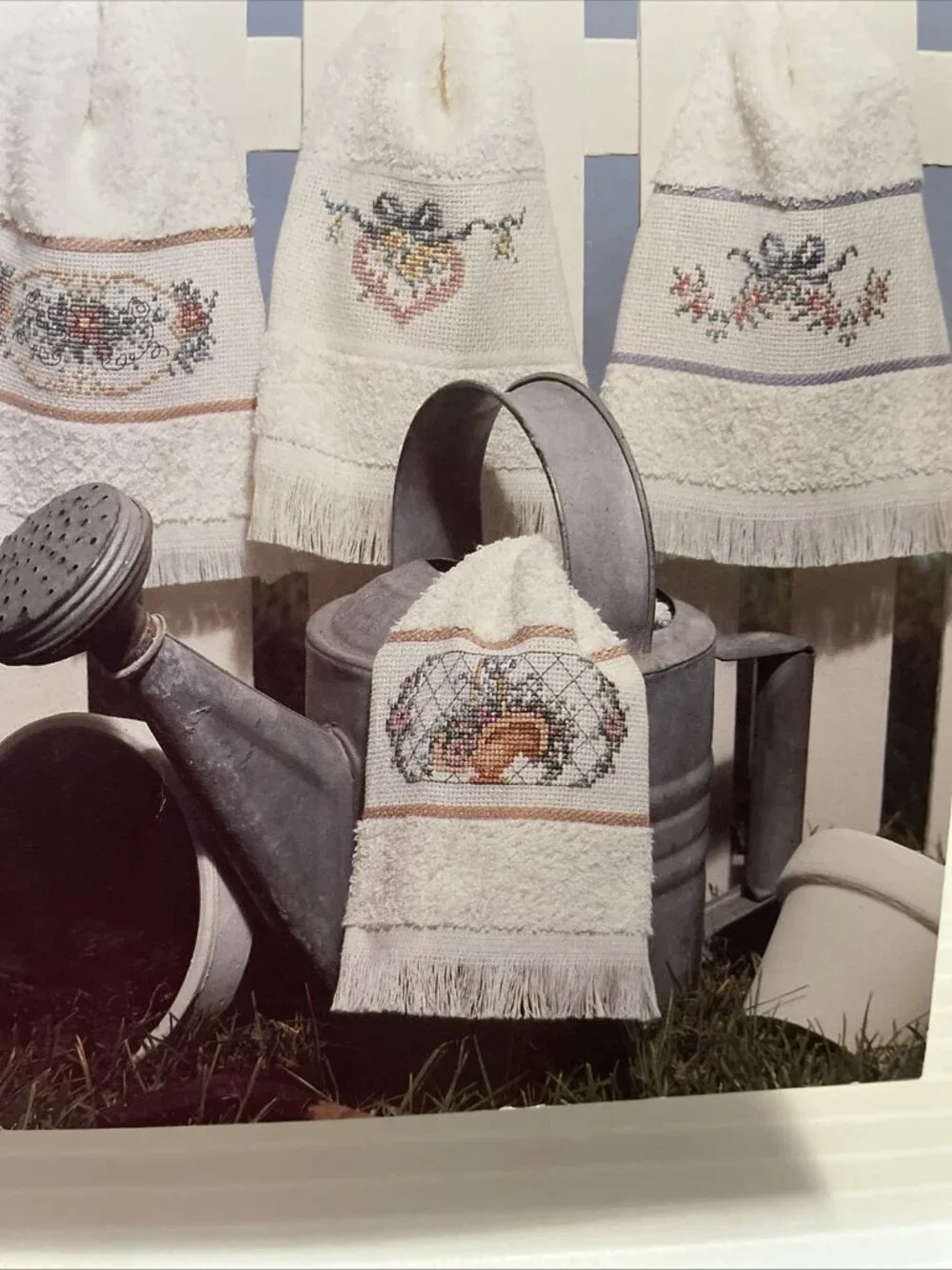 Leisure Arts Bouquets for Fingertips Diane Brakefield Leaflet Cross Stitch #927